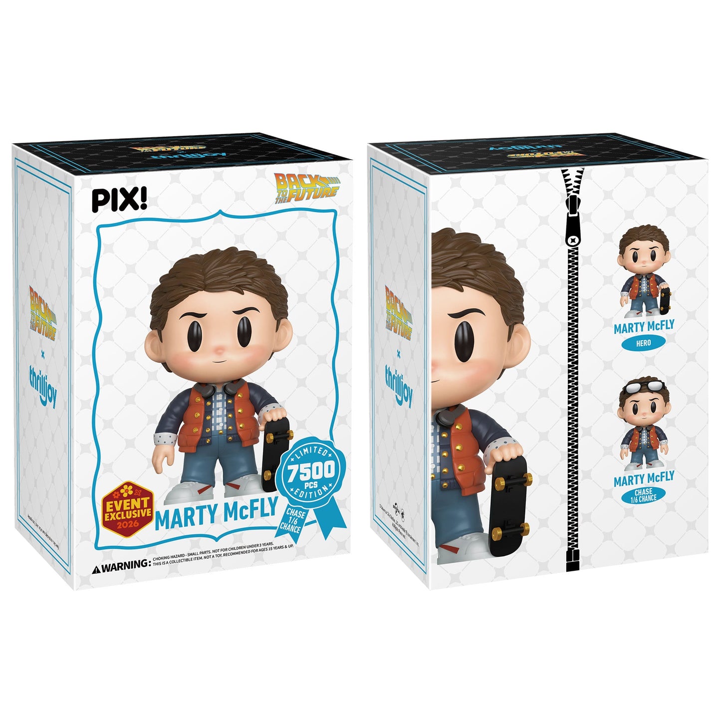 Thrilljoy PIX! Marty McFly Back To The Future LE 7500 (Chance at Chase) [2026 Spring Event Exclusive]