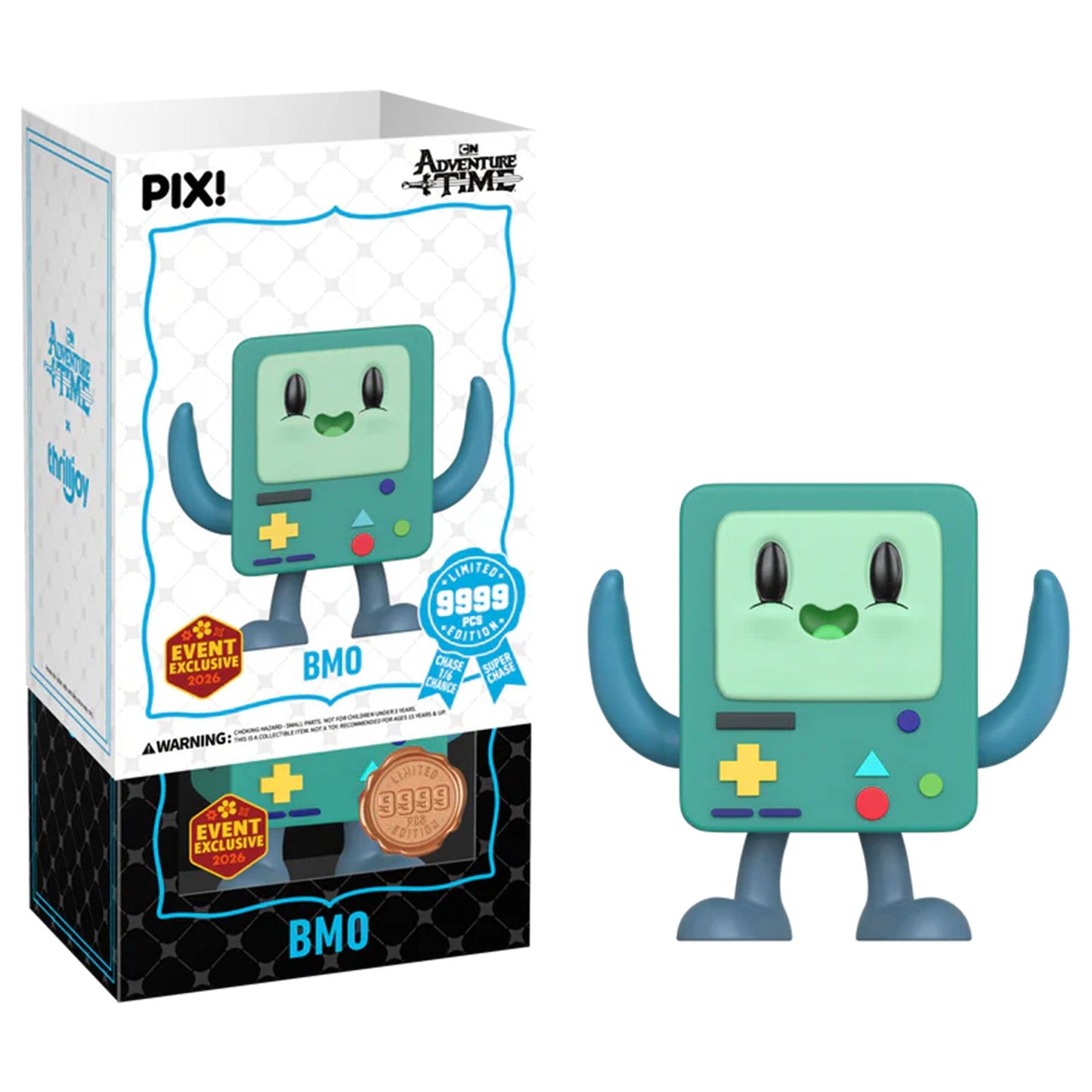 Thrilljoy PIX! BMO Adventure Time LE 9999 [2026 Spring Event Exclusive] (Sealed Case of 24)