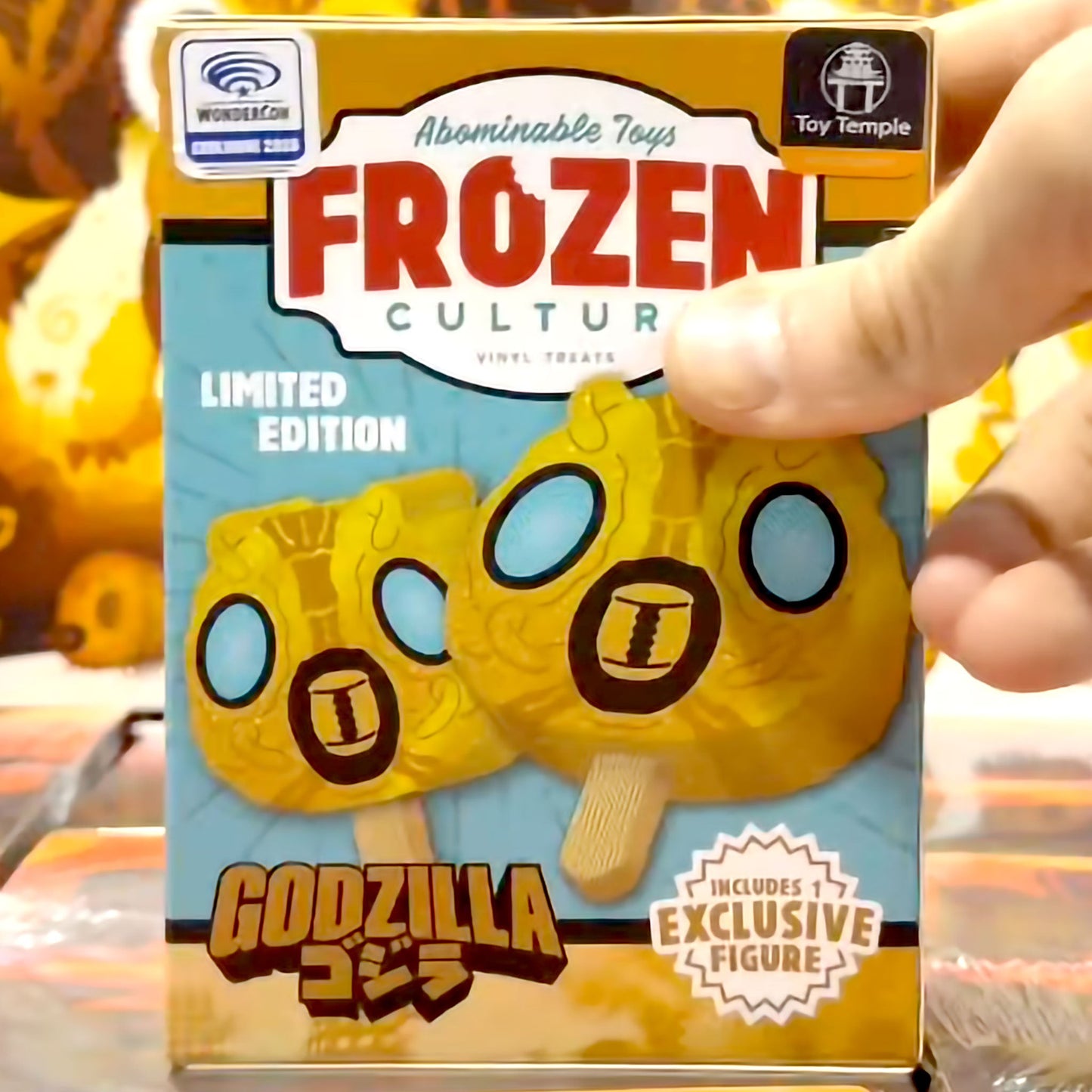 Frozen Culture X Abominable Toys - Glitter Mothra Godzilla Vinyl Figure [Toy Temple Exclusive] [WonderCon 2026]