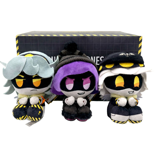 3x Murder Drones Uzi V N Lil Fellas Glitch Official 8" Authentic Plush Set w/ Tags