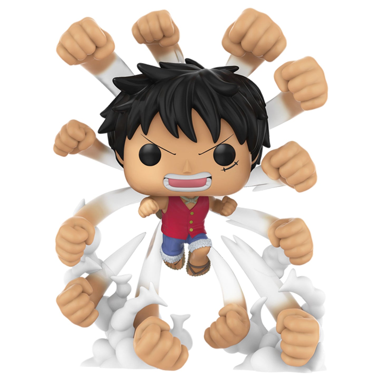 Funko POP! Monkey D Luffy Gum Gum Gatling One Piece #2217 [Chrono Toys Exclusive]