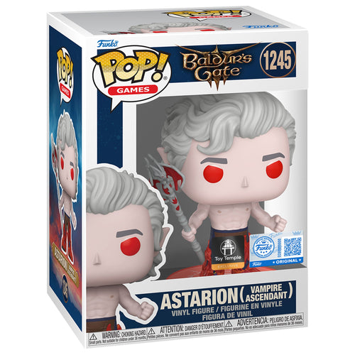 Funko POP! Astarion (Vampire Ascendant) Baldur's Gate #1245 [Toy Temple Exclusive]