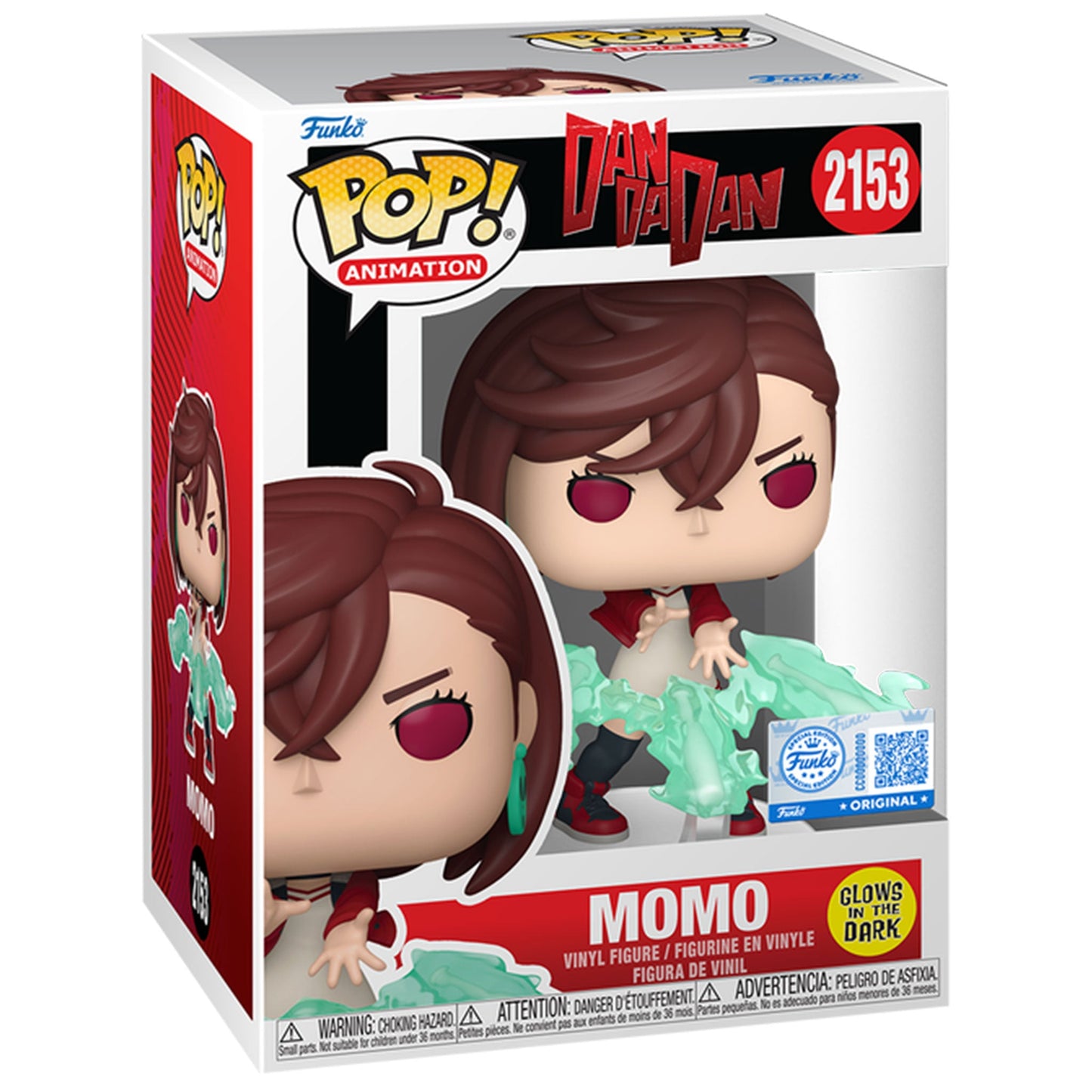 Funko POP! Momo DanDaDan #2153 [GITD] [Special Edition]