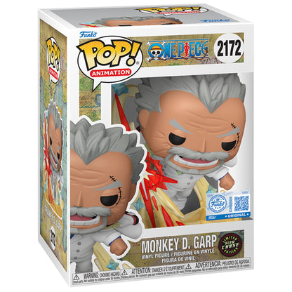 Funko POP! Monkey D. Garp One Piece #2172 [GITD] [Special Edition] [Common and Chase Bundle]