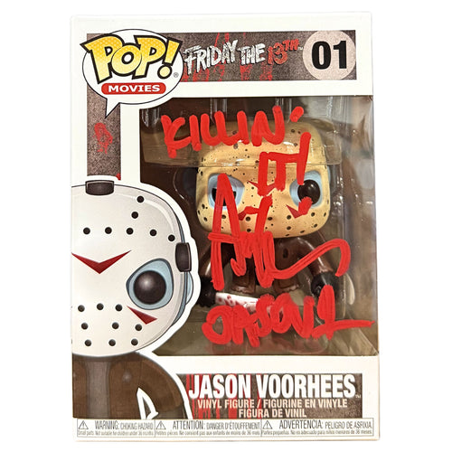 Funko POP! Jason Voorhees Friday The 13th #01 [Autographed]