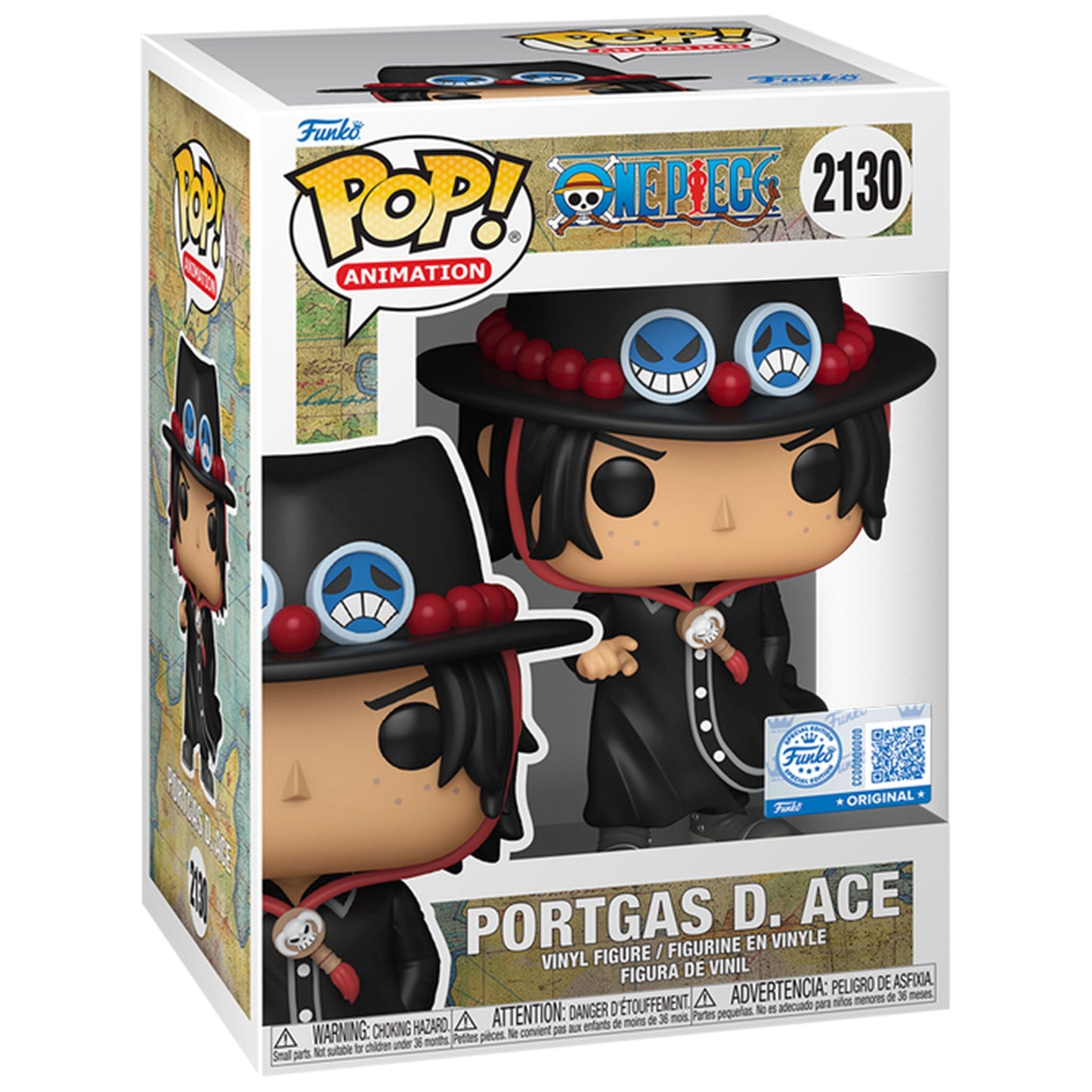 Funko POP! Portgas D. Ace #2130 [FUNKO EXCLUSIVE]