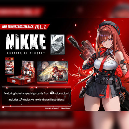 Weiss Schwarz - GODDESS OF VICTORY: NIKKE Vol. 2 - English Booster Box (PRE-ORDER)