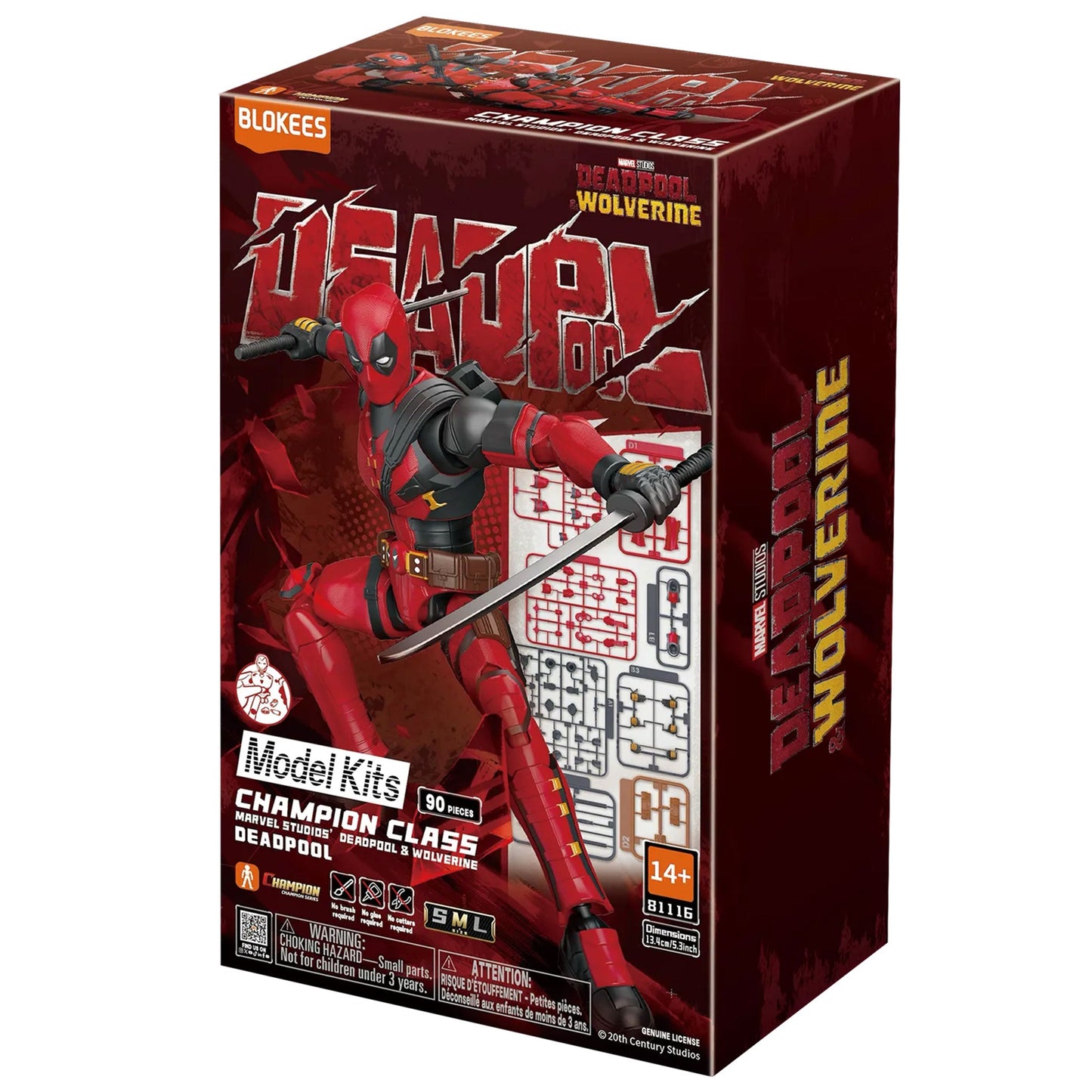 Blokees - Marvel: Deadpool & Wolverine Champion Class 04 Deadpool - Model Kit