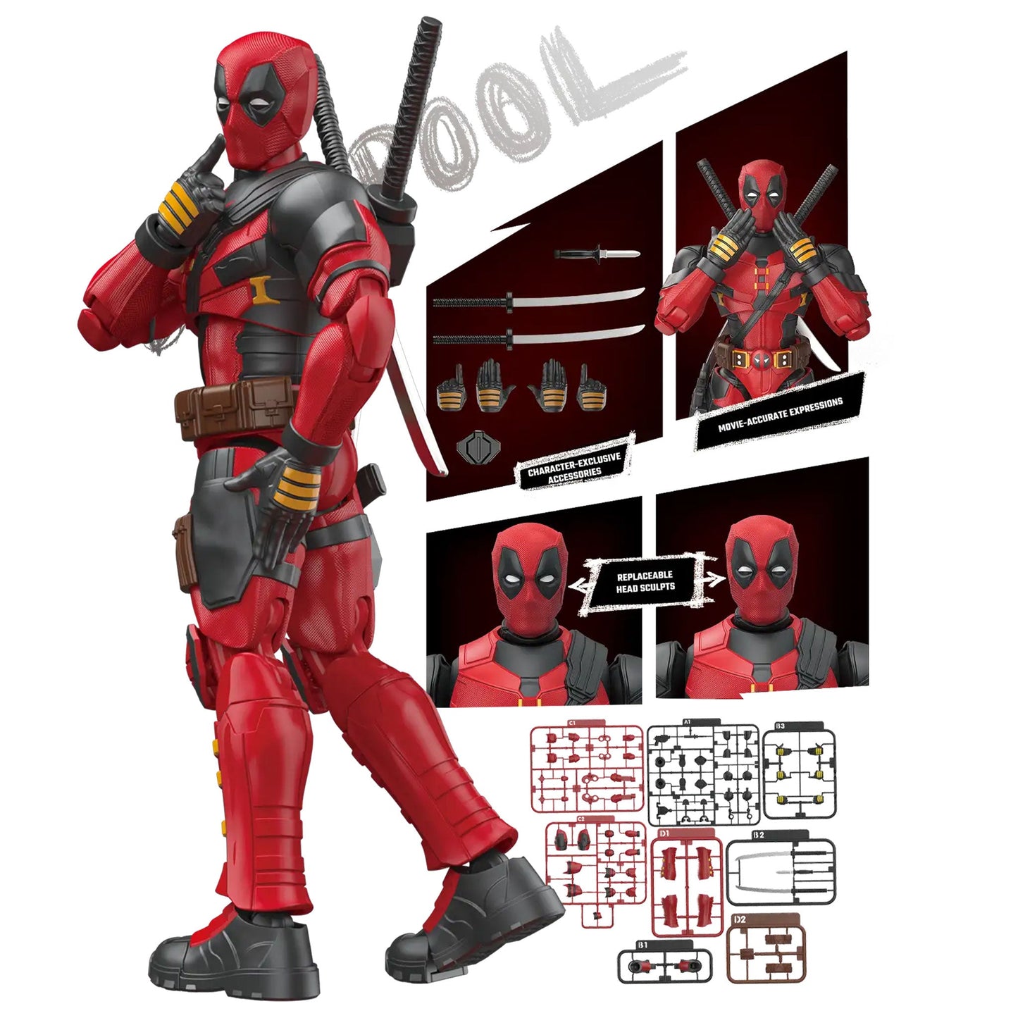 Blokees - Marvel: Deadpool & Wolverine Champion Class 04 Deadpool - Model Kit