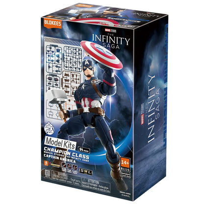 Blokees - Marvel: Infinity Saga Champion Class 03 Captain America - Model Kit