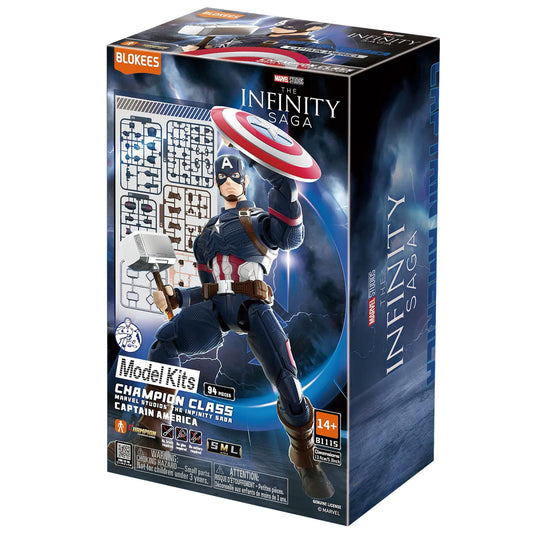 Blokees - Marvel: Infinity Saga Champion Class 03 Captain America - Model Kit