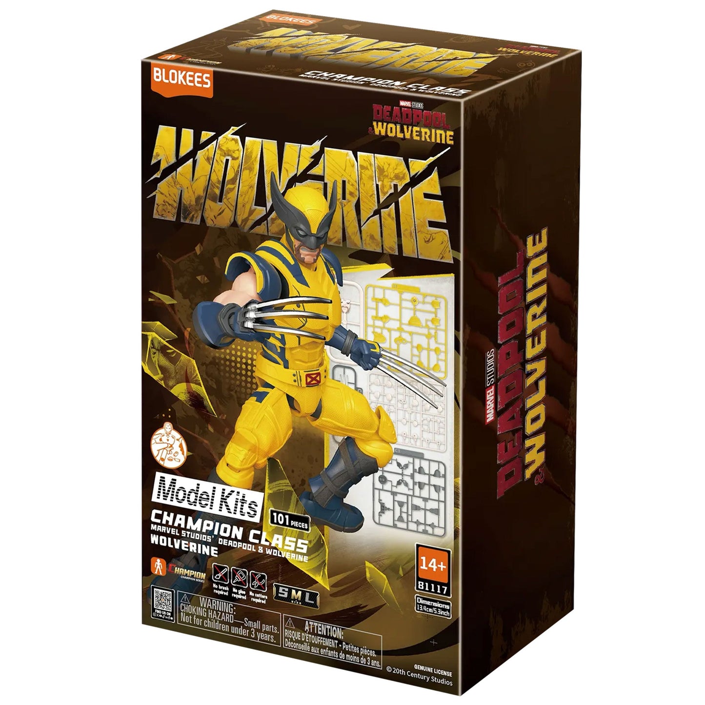Blokees - Marvel: Deadpool & Wolverine Champion Class 05 Wolverine - Model Kit