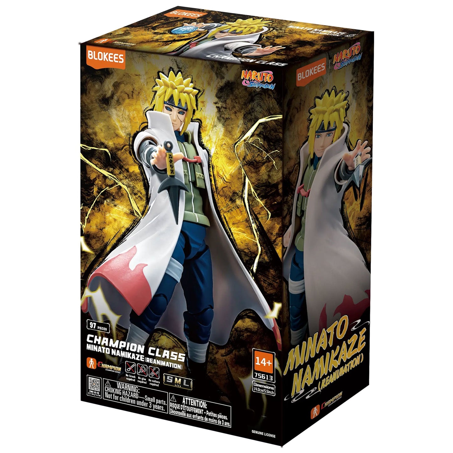 Blokees - Naruto Champion Class: 03 Minato Namikaze (Reanimation) - Model Kit