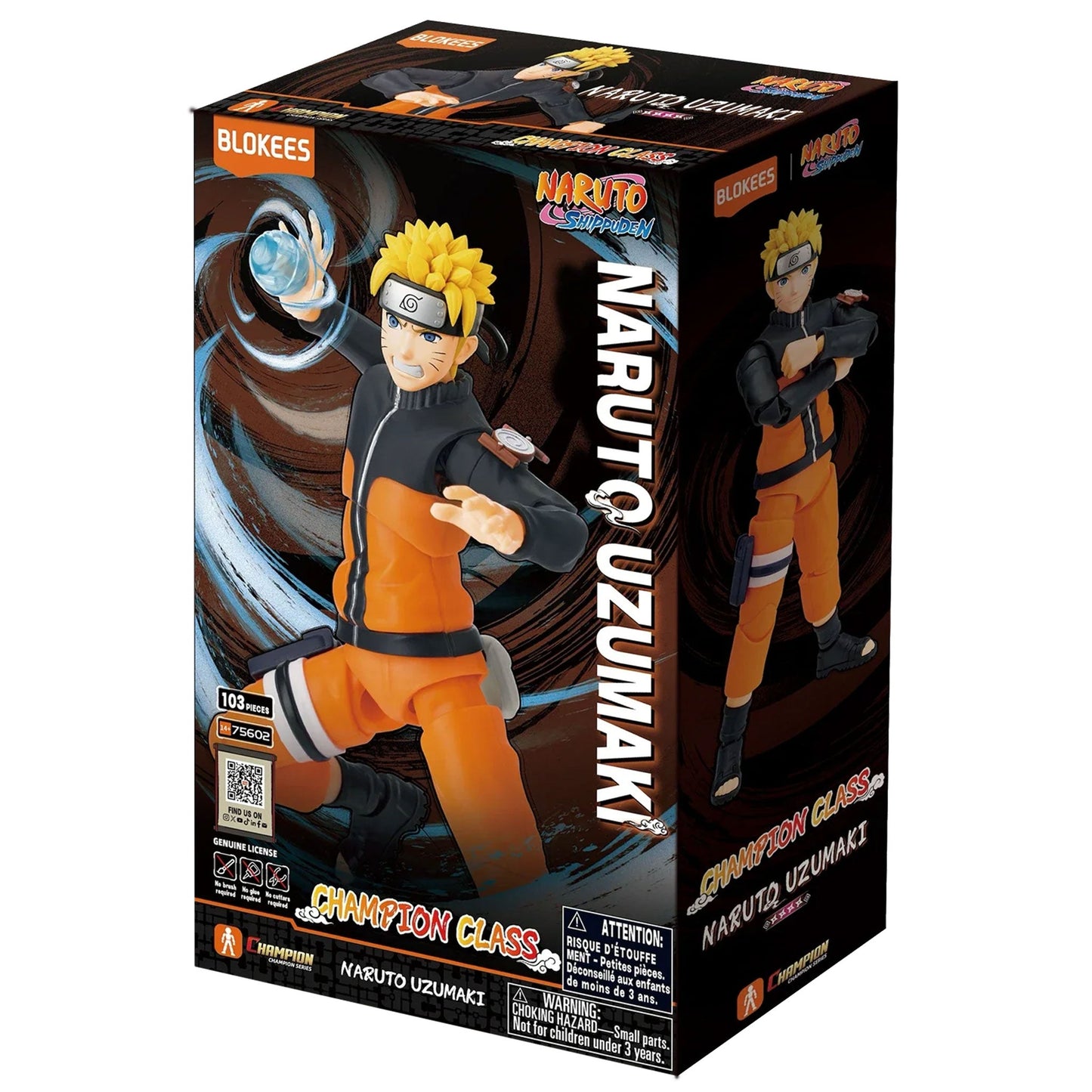 Blokees - Naruto Champion Class: 02 Naruto Uzumaki - Model Kit