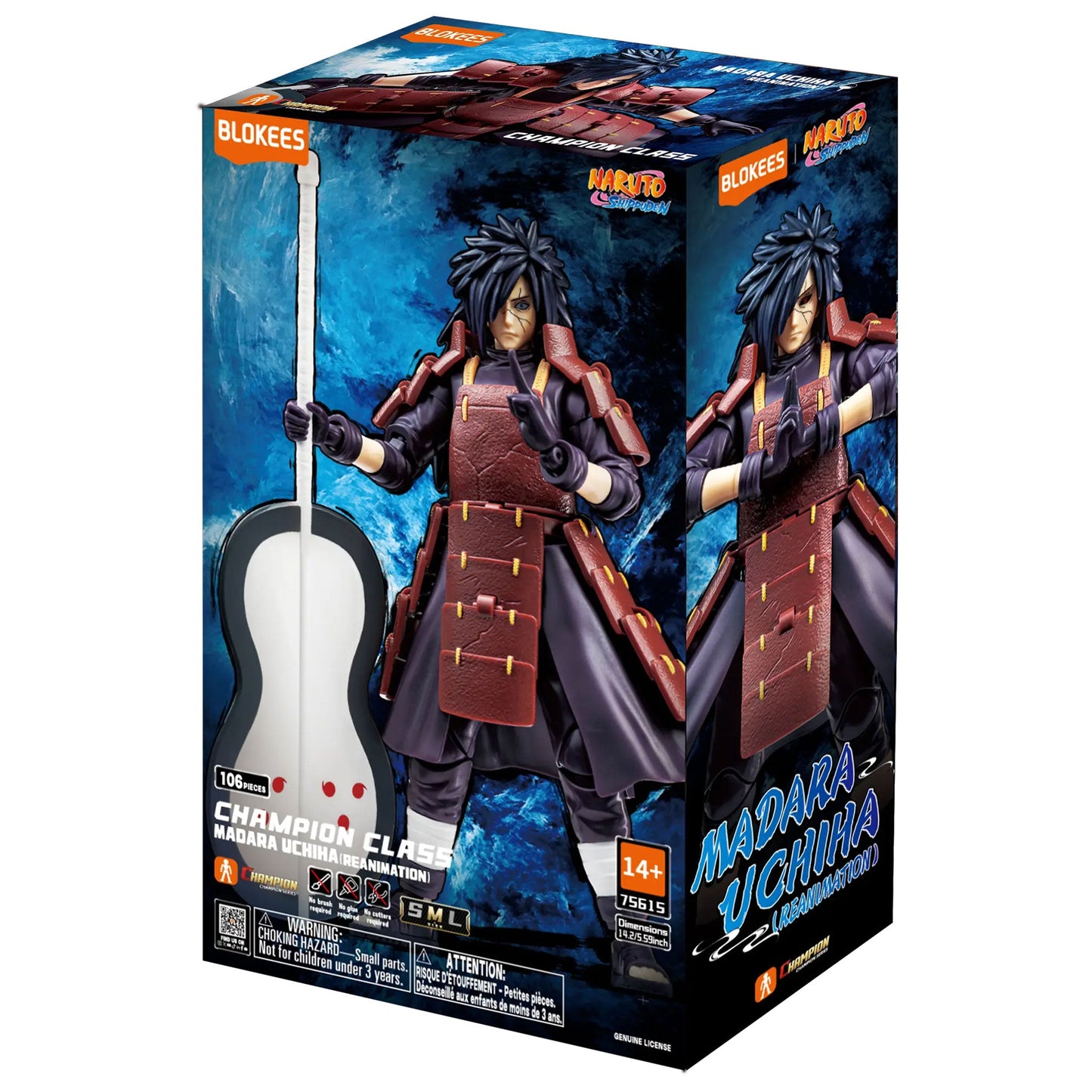 Blokees - Naruto Champion Class: 05 Madara Uchiha (Reanimation) - Model Kit