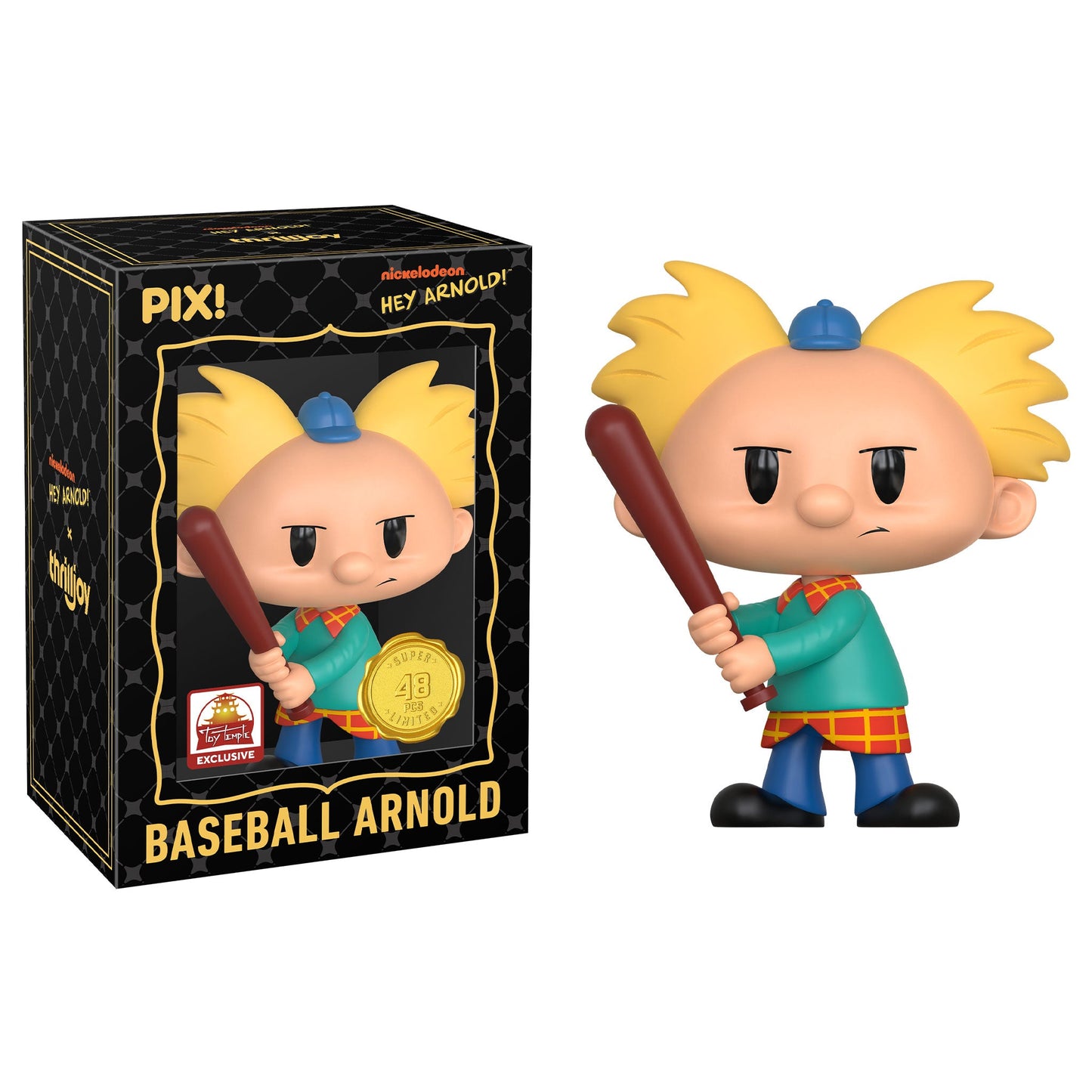 Thrilljoy PIX! Hey Arnold Nickelodeon LE 7777 [Toy Temple Exclusive] (Chance at Chase)