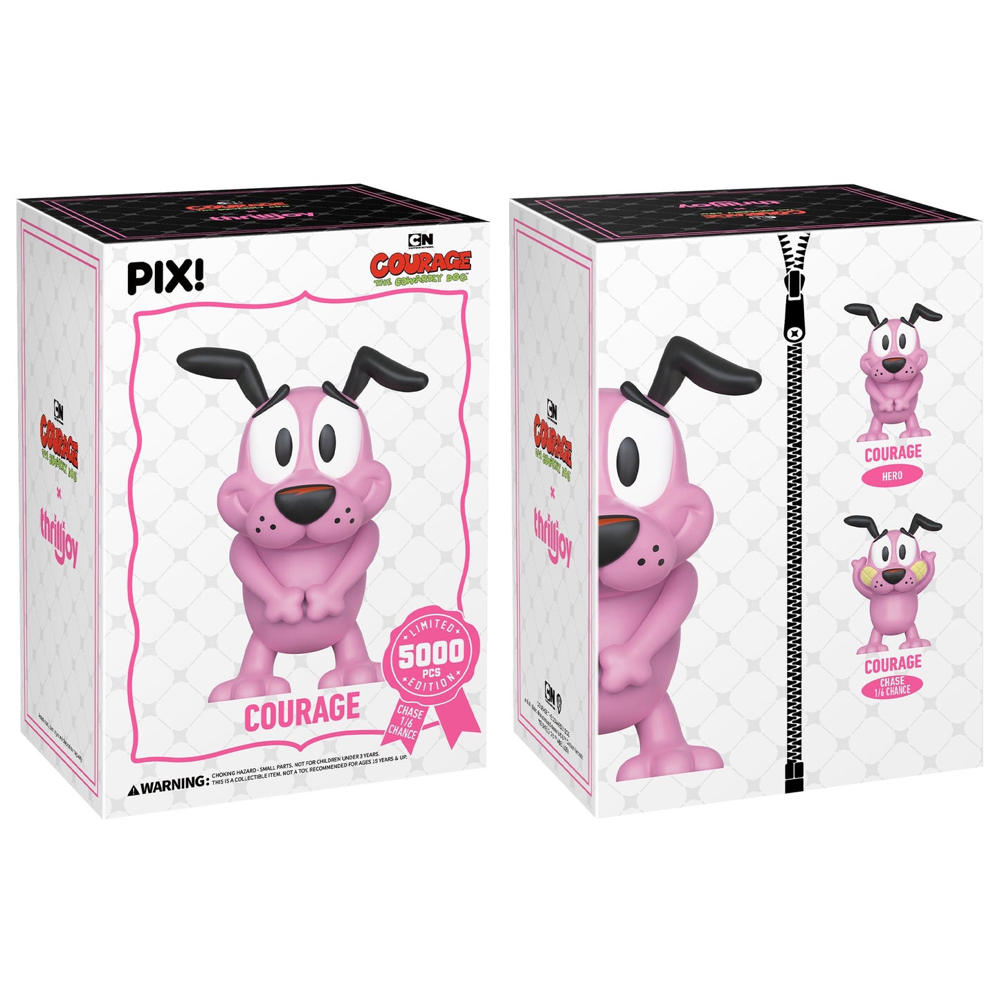 Thrilljoy PIX! Courage The Cowardly Dog LE 5000 (Chance at Chase)