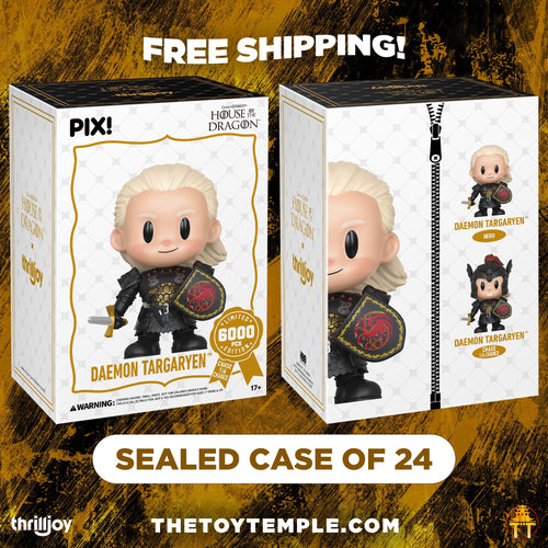 Thrilljoy PIX! Daemon Targaryen House of the Dragon LE 6000 (Sealed Case of 24)