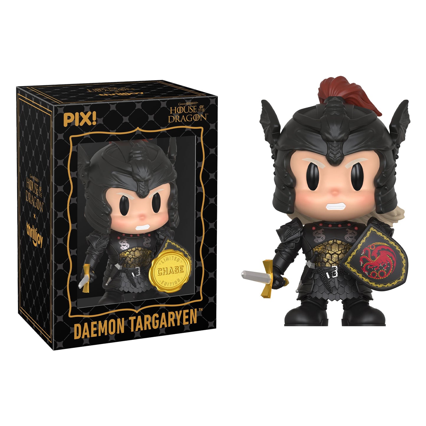 Thrilljoy PIX! Daemon Targaryen House of the Dragon LE 6000 (Sealed Case of 24)